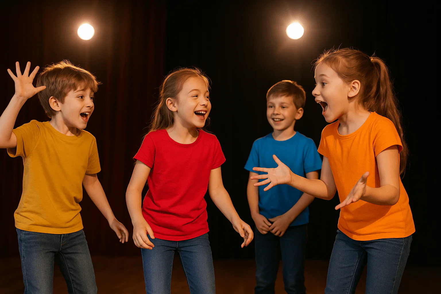 Beneficiile cursurilor de teatru pentru copii