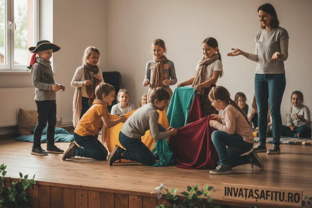 De ce este improvizatia teatrala importanta in dezvoltarea copiilor
